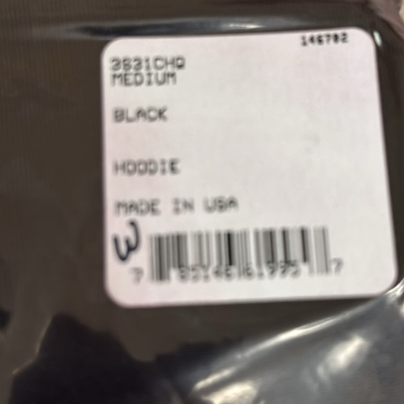 PMX Cowl Hoodie- Black - Picture 12 of 12